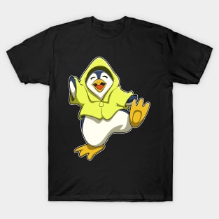 Penguin with Raincoat T-Shirt